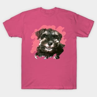 Miniature Schnauzer Puppy T-Shirt